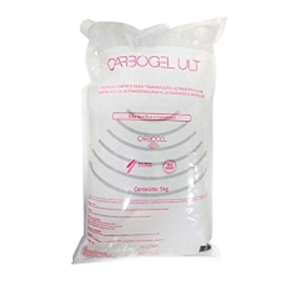 Gel para Exames Ultrassom ECG CarbogelPlurigel Bag 5Kg